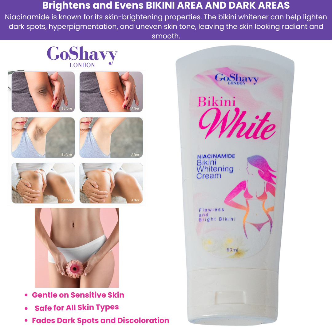 Goshavy London Bikini and butt Whitener with Niacinamide